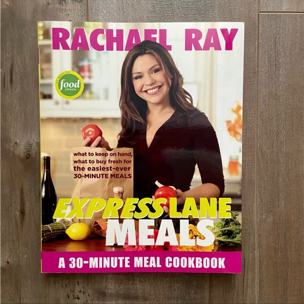 🌸3/$25 RACHAEL RAY Express Lane Meals, A 30-Minute Meals Cookbook - Picture 2 of 9